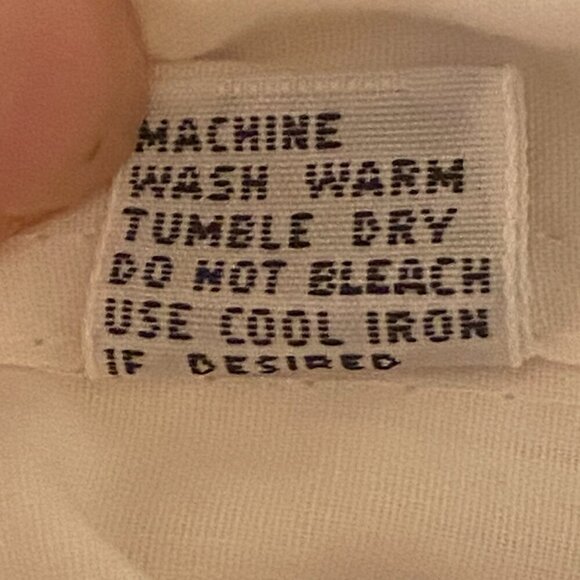 MODIT long sleeve white Shirt with embroidered applique, rhinestones and stars M - Picture 10 of 10